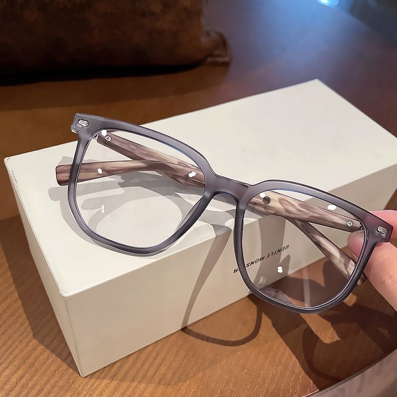 Blue Glasses Light Blocking Square