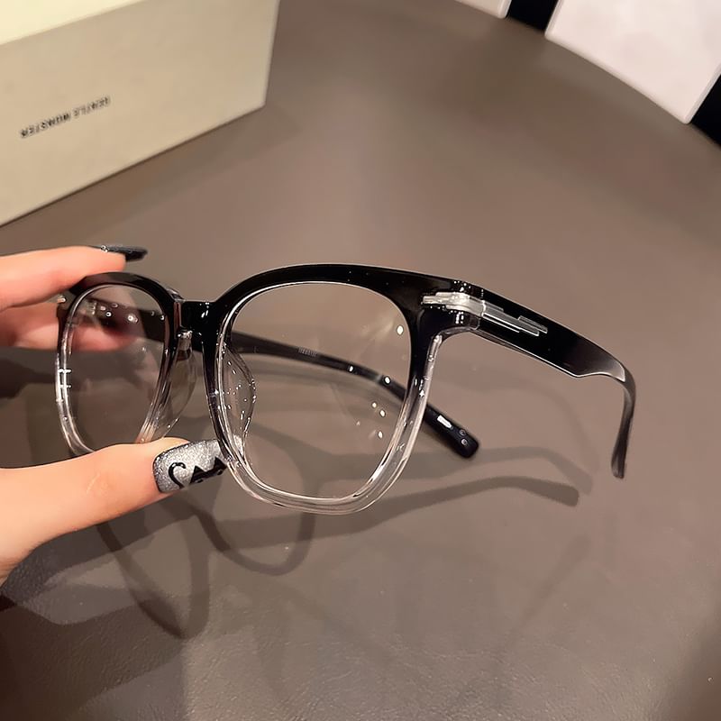 Square Blue Blocking Glasses Light