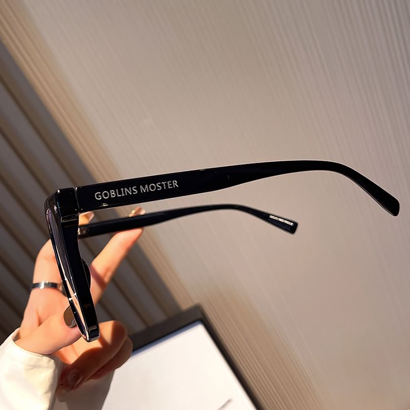 Light Blocking Blue Square Glasses