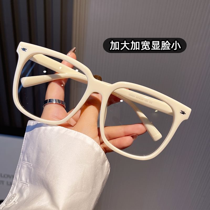 Light Blocking Blue Square Glasses