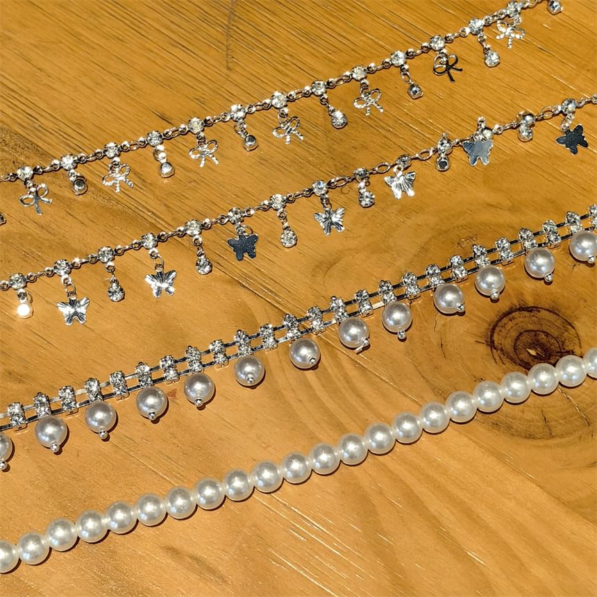 Rhinestone Shoe Charm