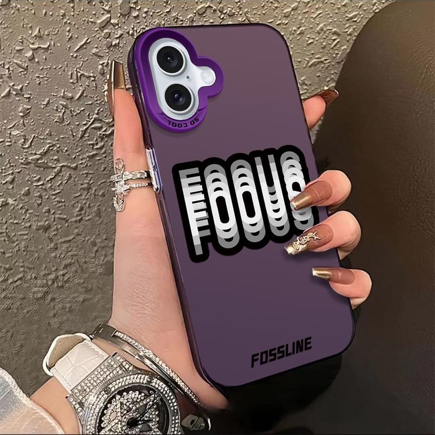 Stand Lettering Phone Case