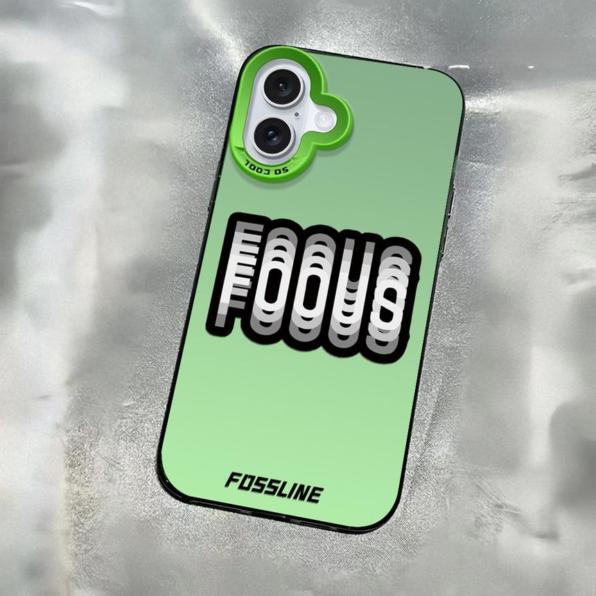 Stand Lettering Phone Case