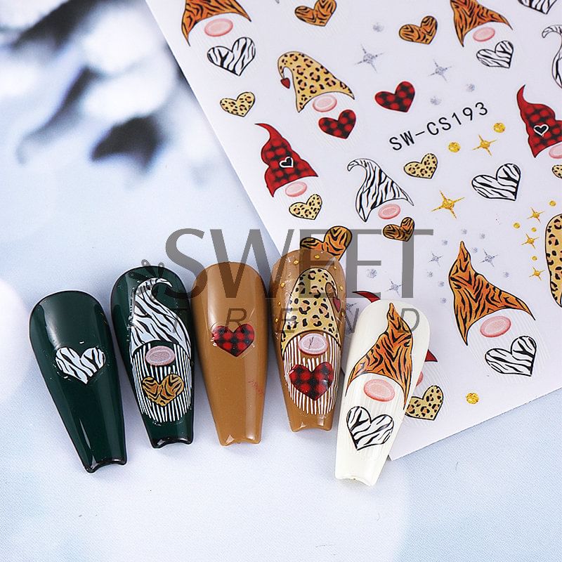 Elf Nail Art Stickers (Various Designs)