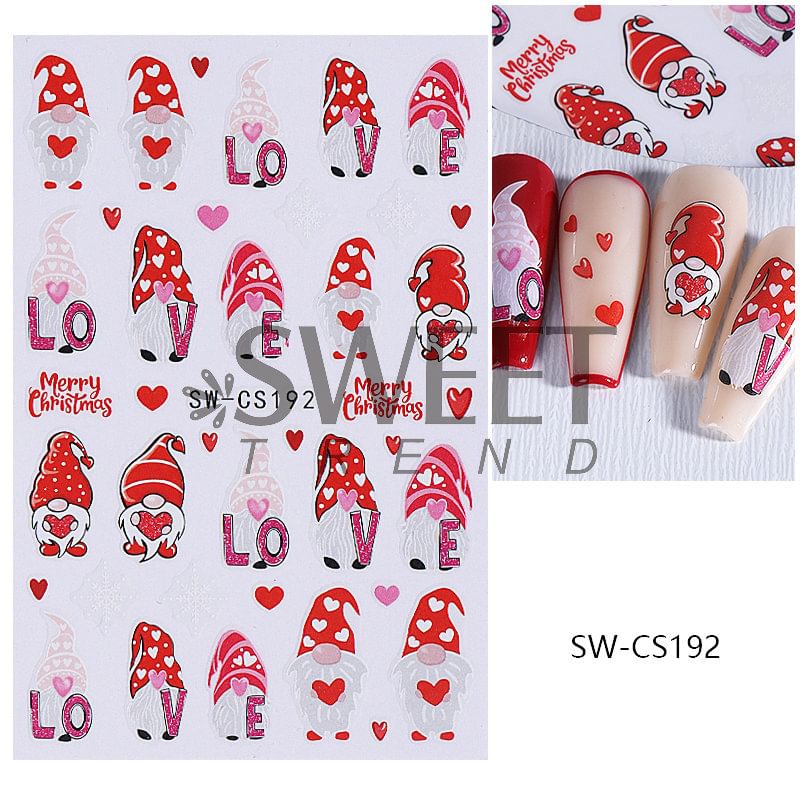 Elf Nail Art Stickers (Various Designs)