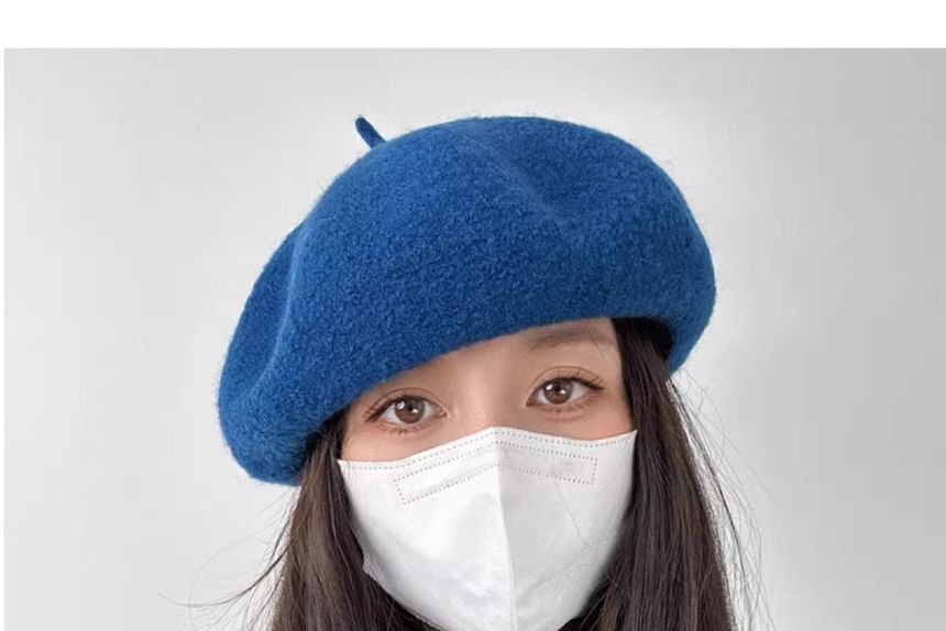 Plain Beret Woolen