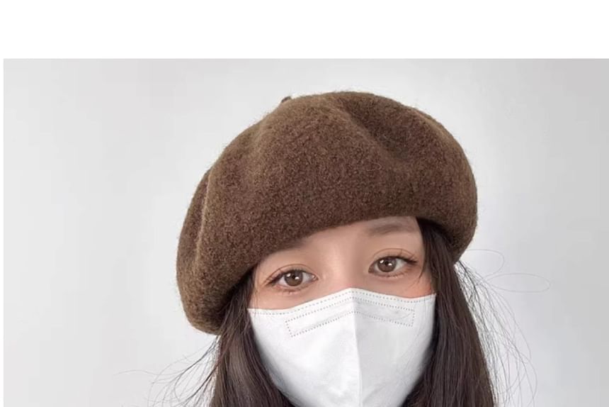 Plain Beret Woolen