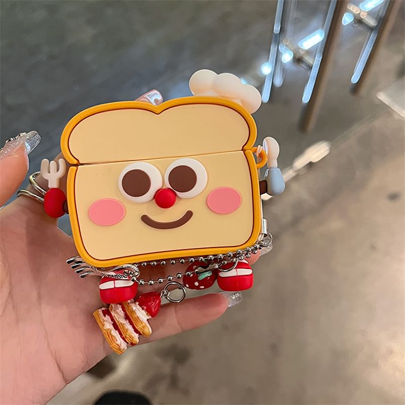 Charm AirPods Skin / Case Toast Earphone Set Pro