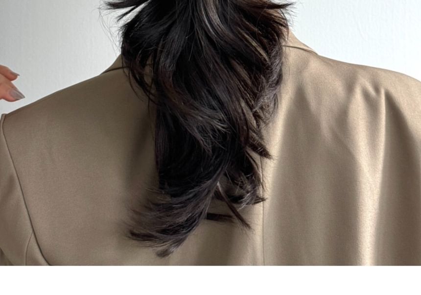 Hair Scrunchie Print Leopard