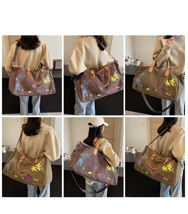 Crossbody Cartoon Bag Print