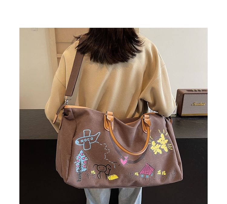 Crossbody Cartoon Bag Print