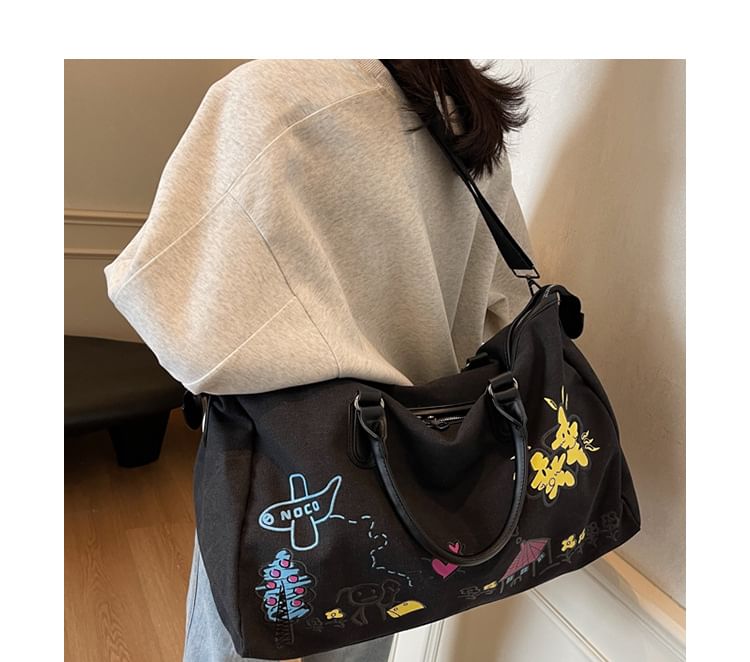 Crossbody Cartoon Bag Print