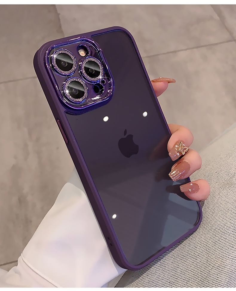 Glitter Phone Case Protection Lens