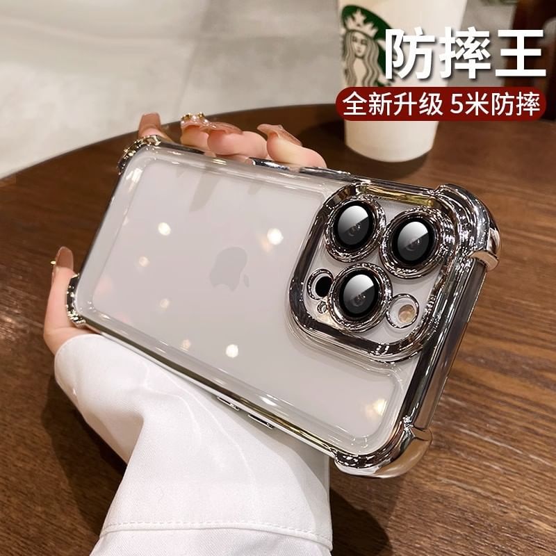 Padded Metallic Case Phone