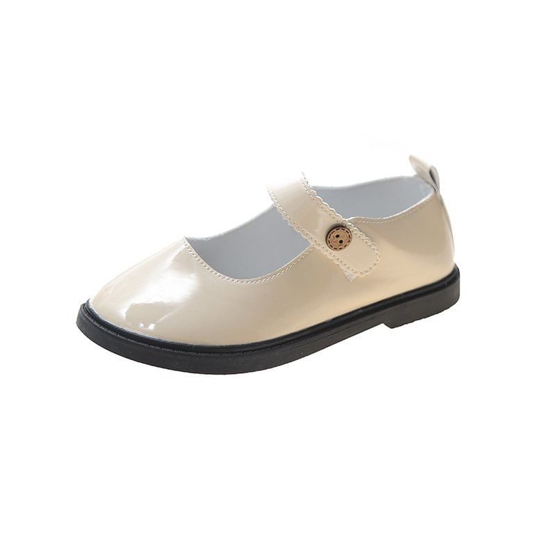 Faux Plain Flats Jane Leather Mary