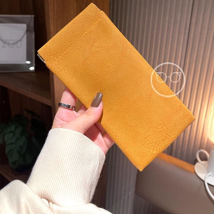 Leather Faux Glasses Case