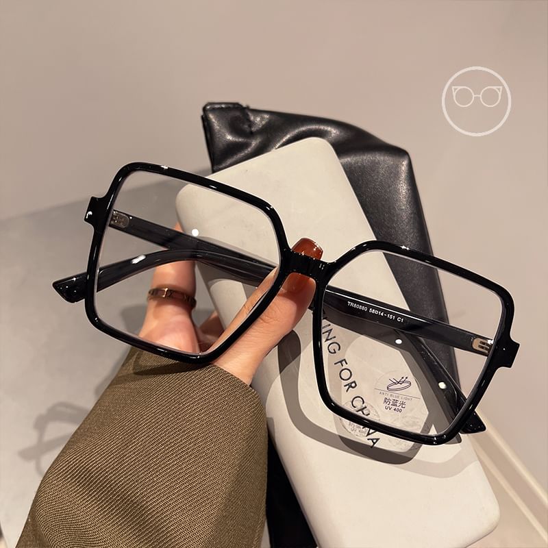 Square Glasses Blue Light Blocking