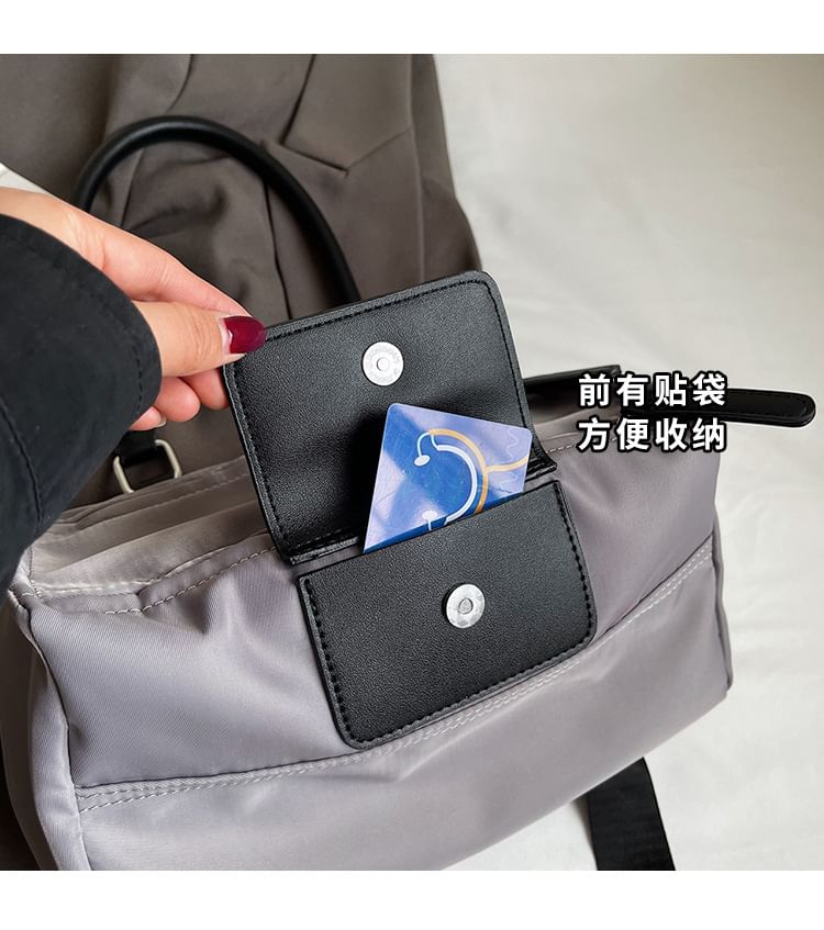 Multi-Pocket Tote Bag