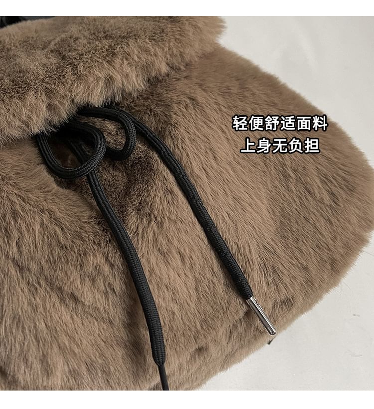 Set Charm Bag / Backpack Flap Fluffy