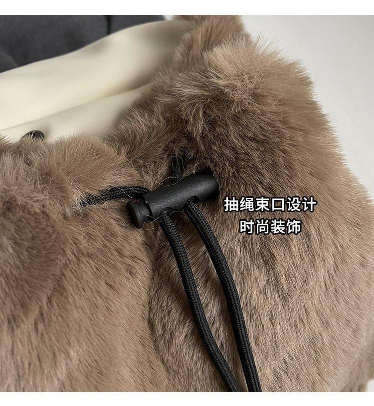 Set Charm Bag / Backpack Flap Fluffy