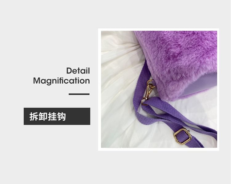 Backpack Fluffy Flap