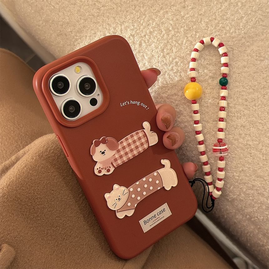 Phone Set Strap Animal / Case