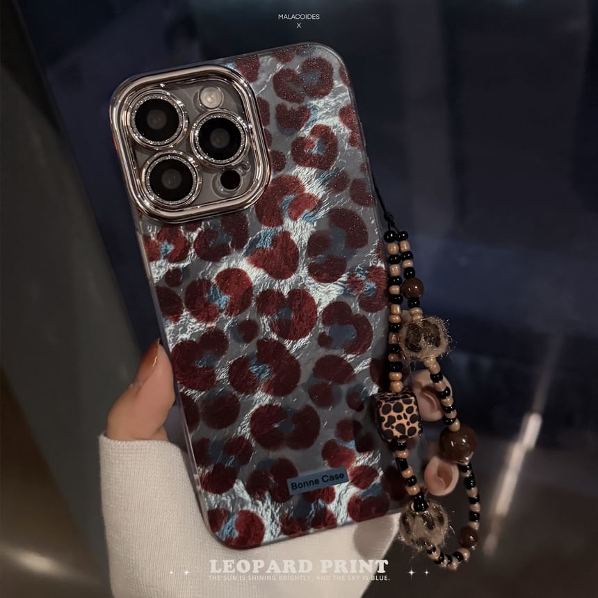 Case Set Leopard / Print Strap Phone