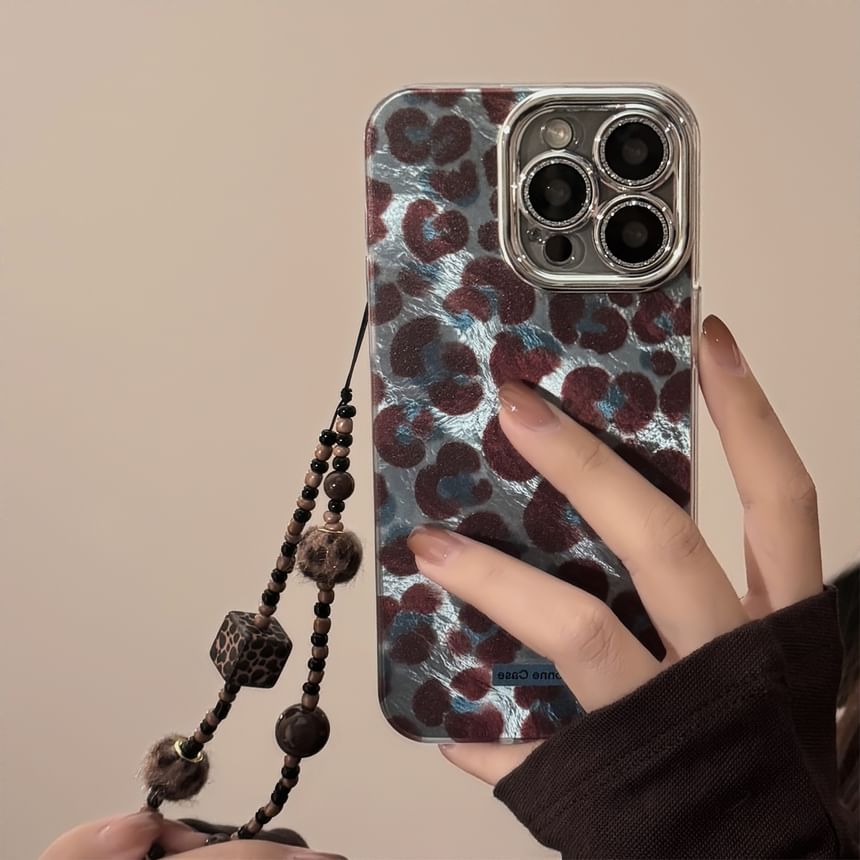 Case Set Leopard / Print Strap Phone