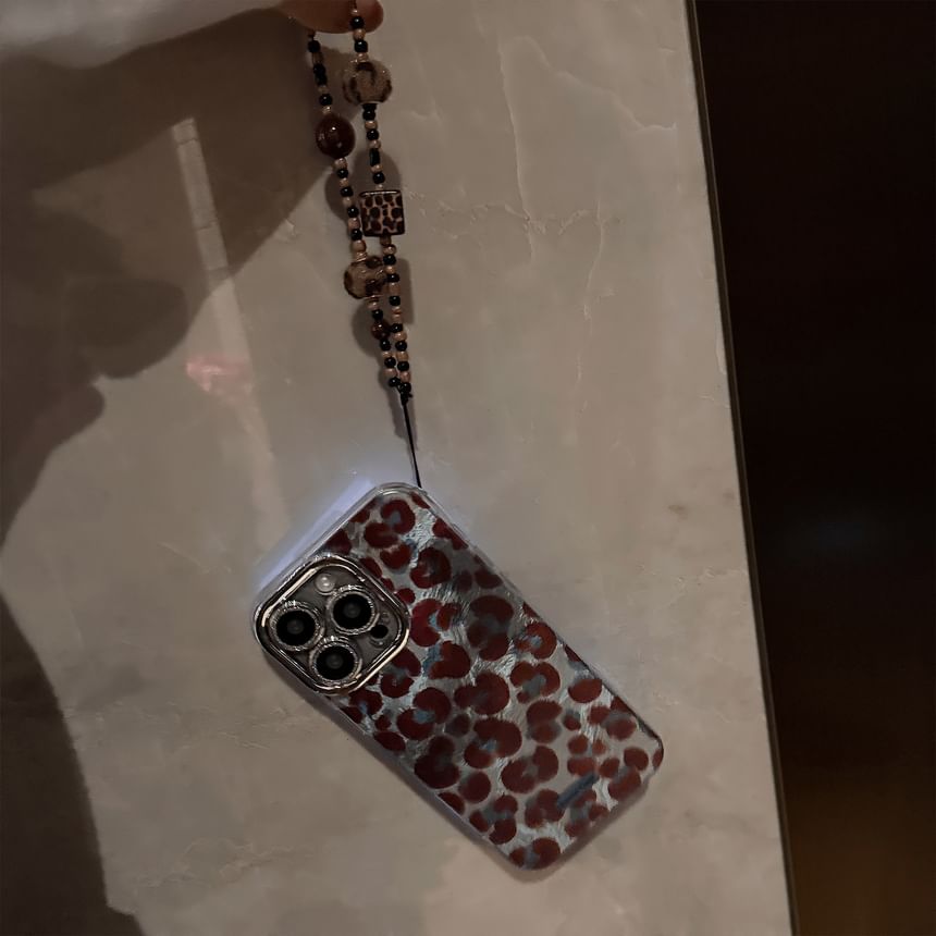 Case Set Leopard / Print Strap Phone