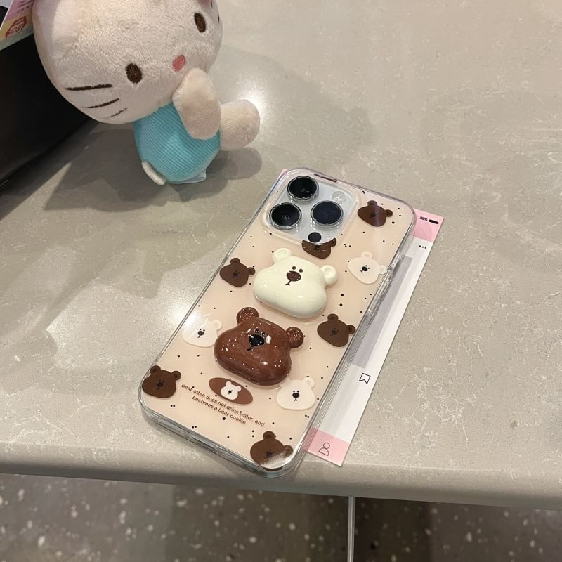 Splattered Phone Case Bear