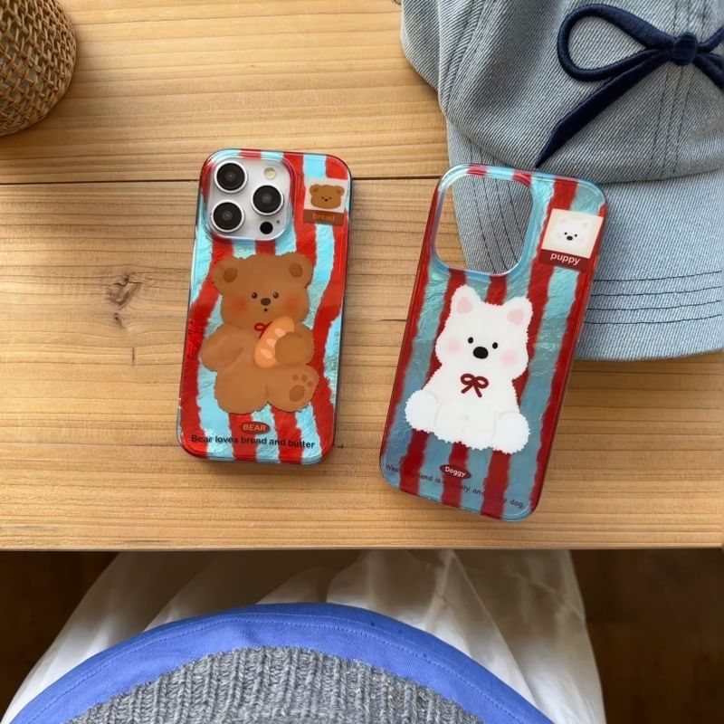 Animal Phone Case Striped