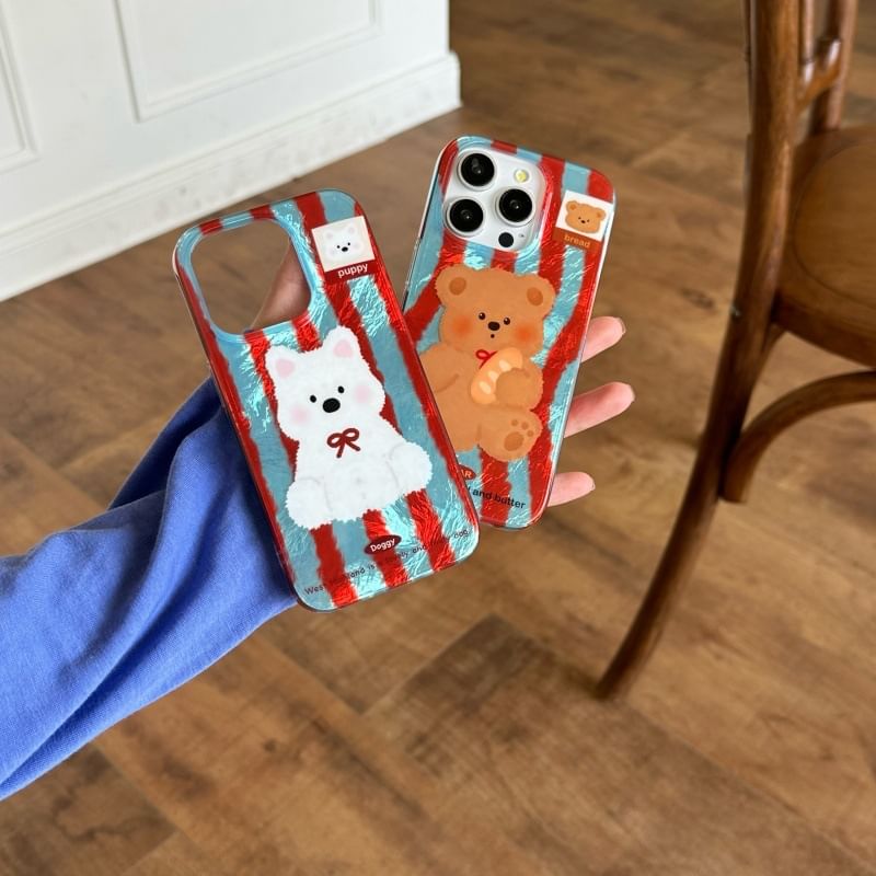 Animal Phone Case Striped