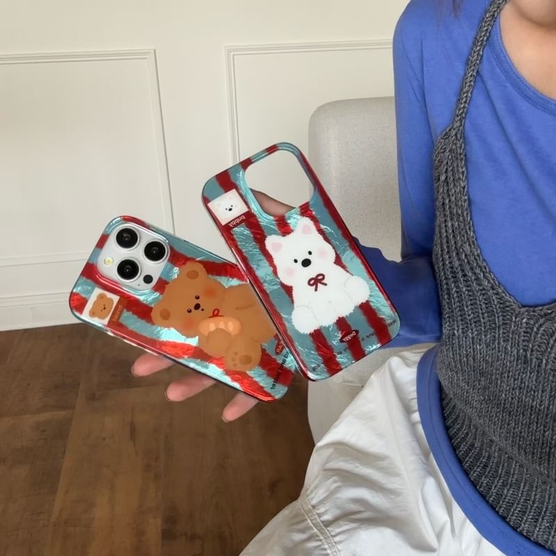 Animal Phone Case Striped