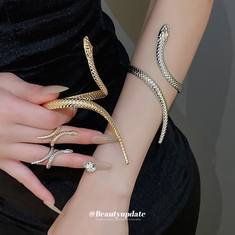 Set: + Ring Bangle Snake