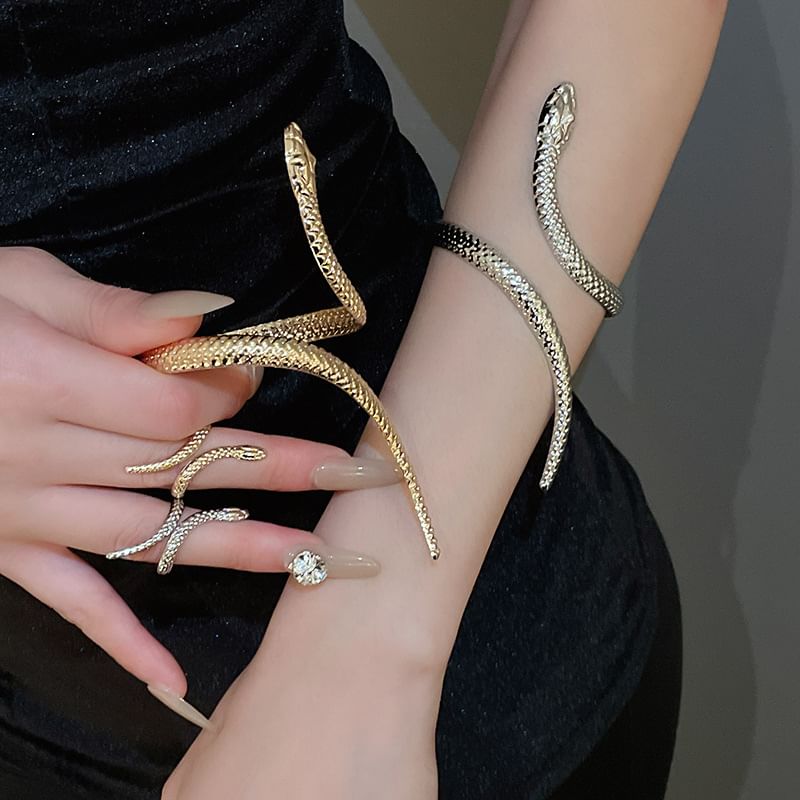 Set: + Ring Bangle Snake