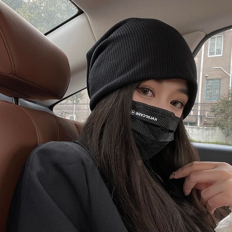 Plain Slouchy / Beanie Cuffed