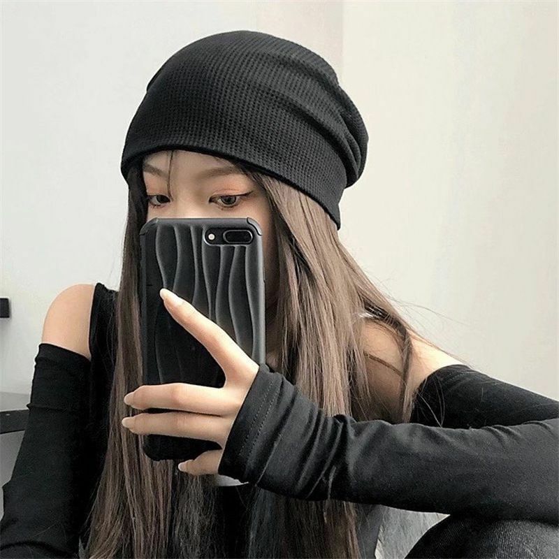 Plain Slouchy / Beanie Cuffed