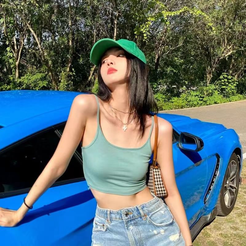 Cap Lettering Plain Embroidered Baseball /