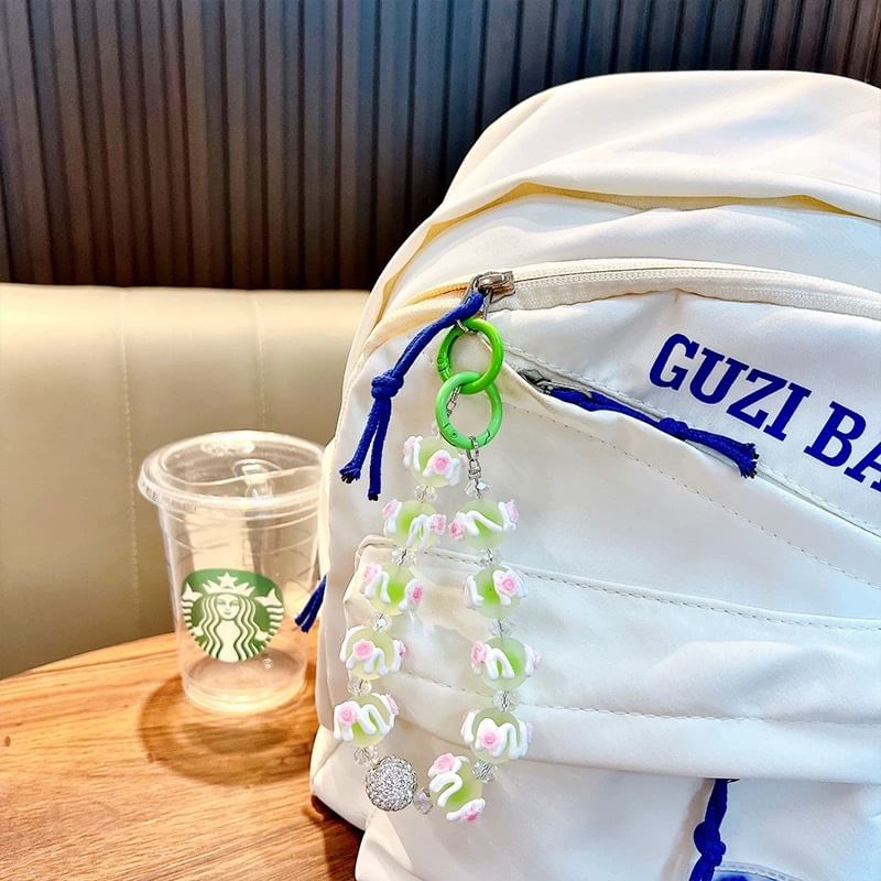 Bead Strap Rose Phone