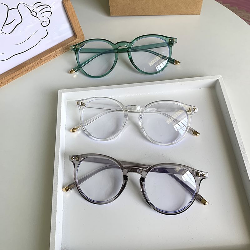 Plain Round Eyeglasses