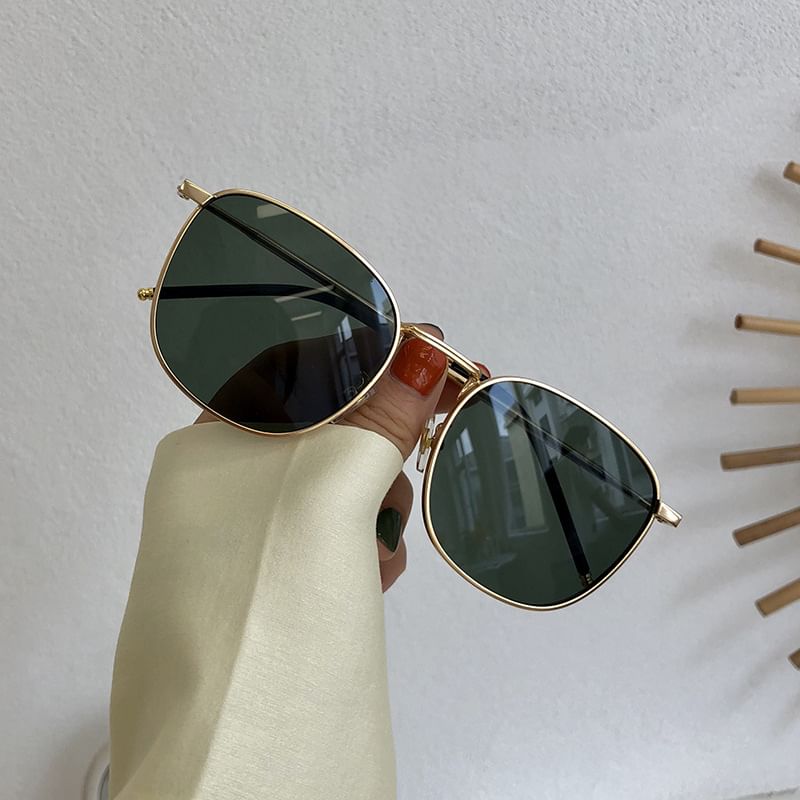 Plain Square Sunglasses