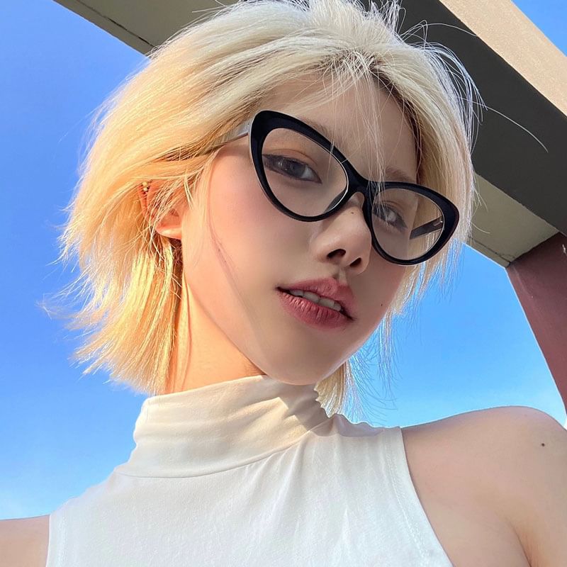 Eye Cat Eyeglasses Plain