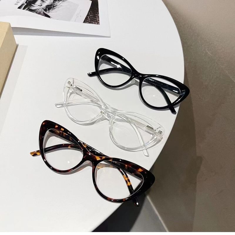 Eye Cat Eyeglasses Plain