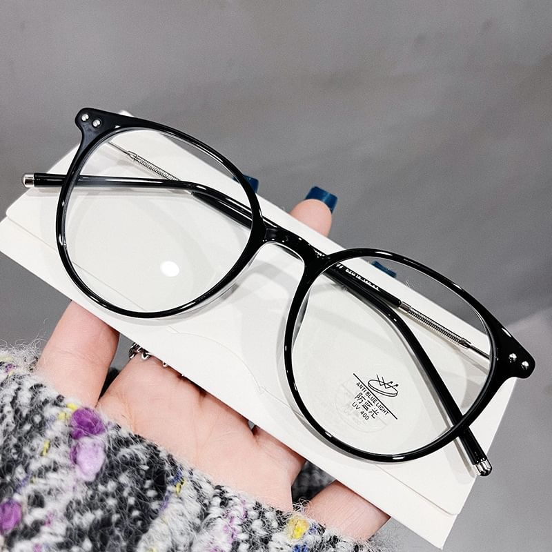 Round Plain Eyeglasses