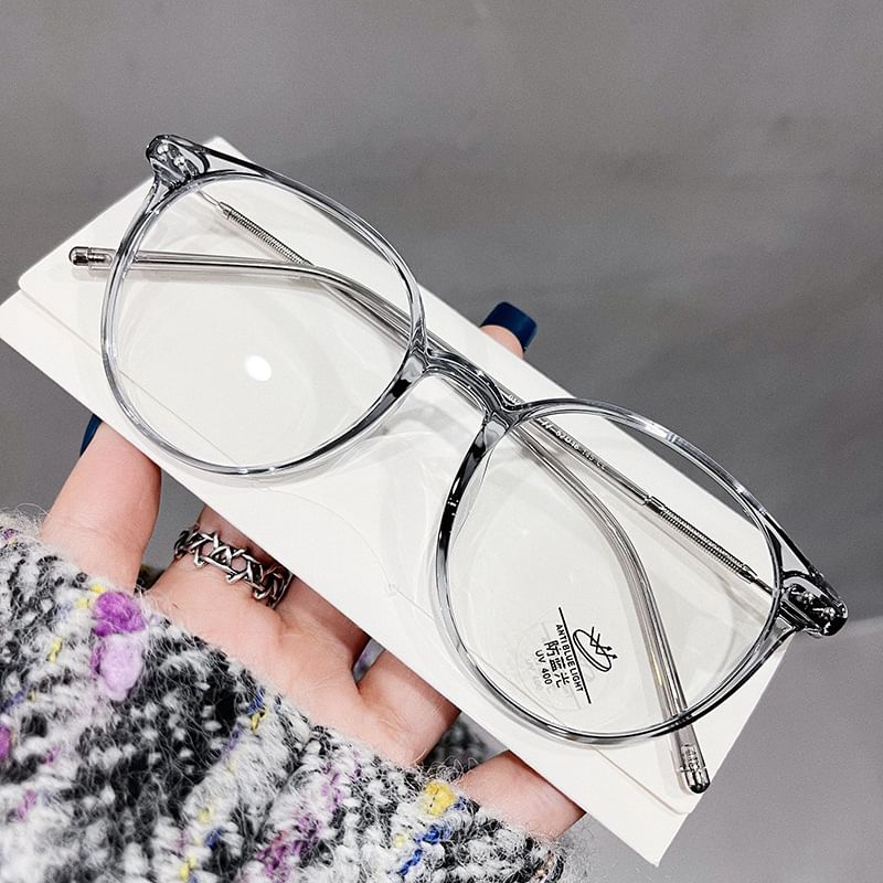 Round Plain Eyeglasses