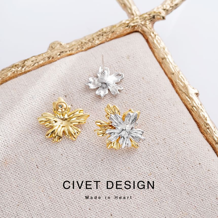 Floral Cuff Jacket Ear / Alloy