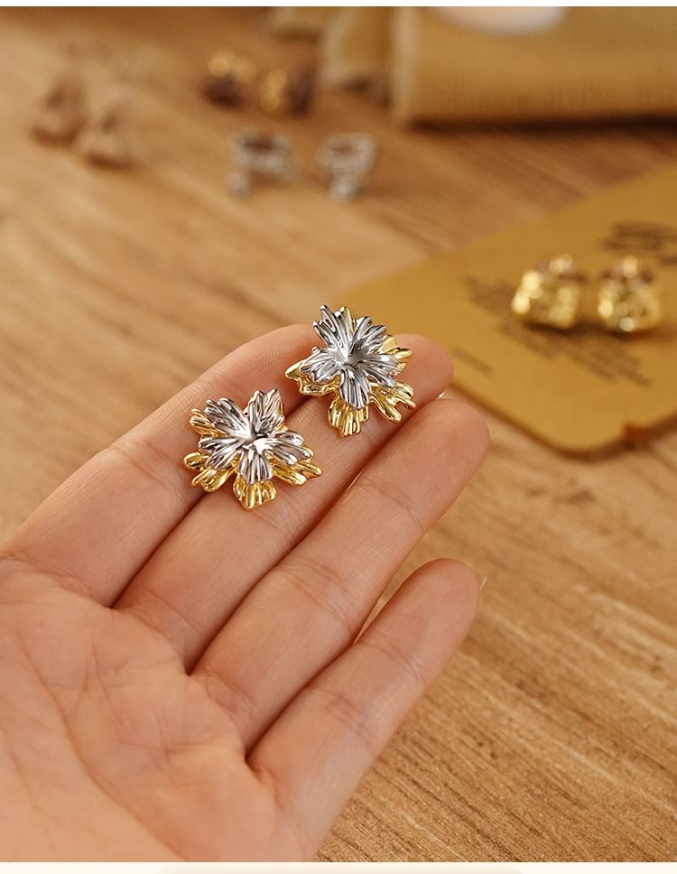 Floral Cuff Jacket Ear / Alloy