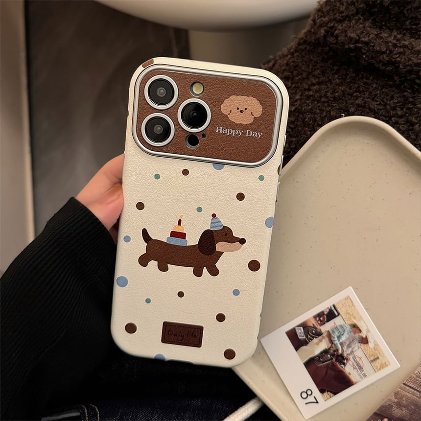 Set Strap Dog Phone Case /