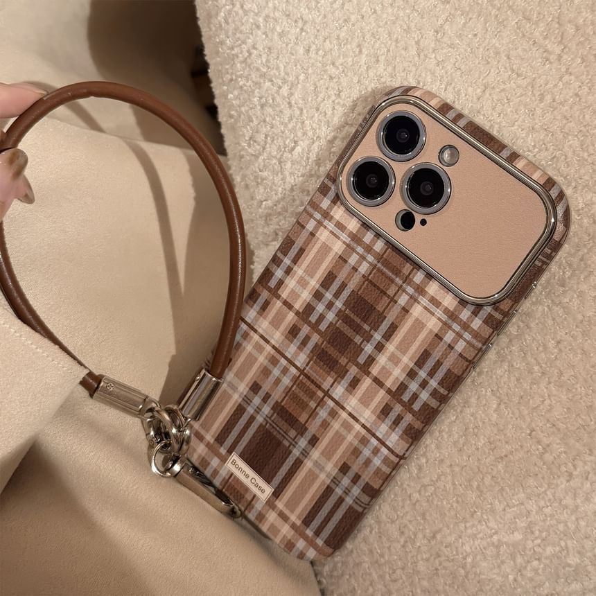Strap Set Case / Plaid Phone