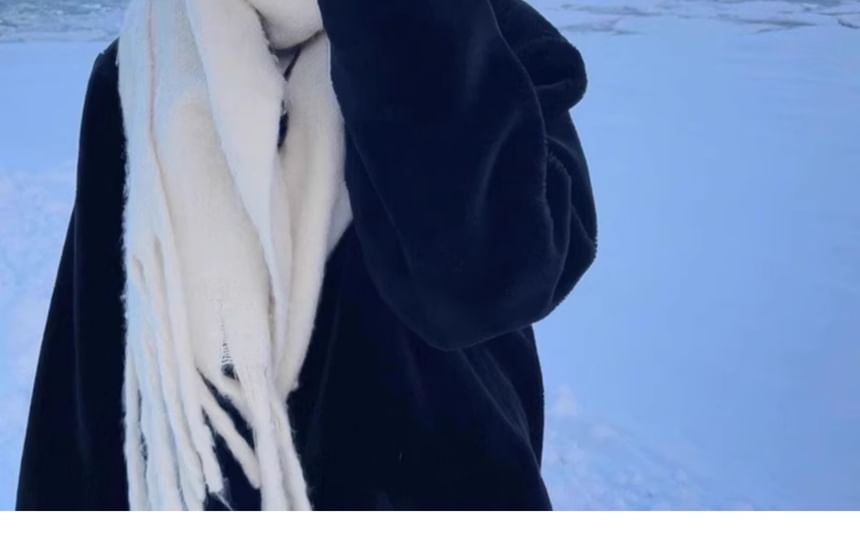 Plain Fringe Scarf